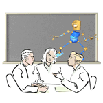 animiertes Bild. Lerngruppe